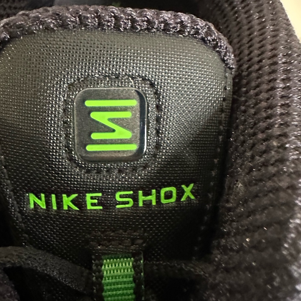 EUC Nike Men’s Shox TL Black/Green Sneakers - Size 11.5 - Picture 8 of 9
